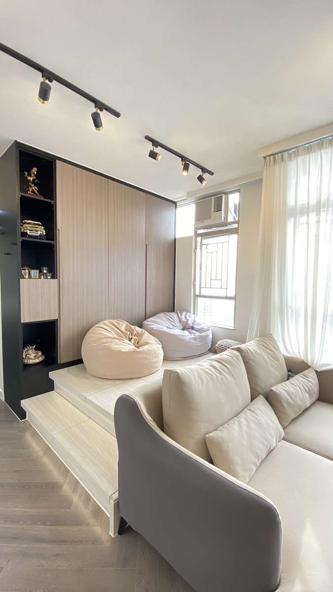 Photo: 1C客廳設計-地台儲物.jpg